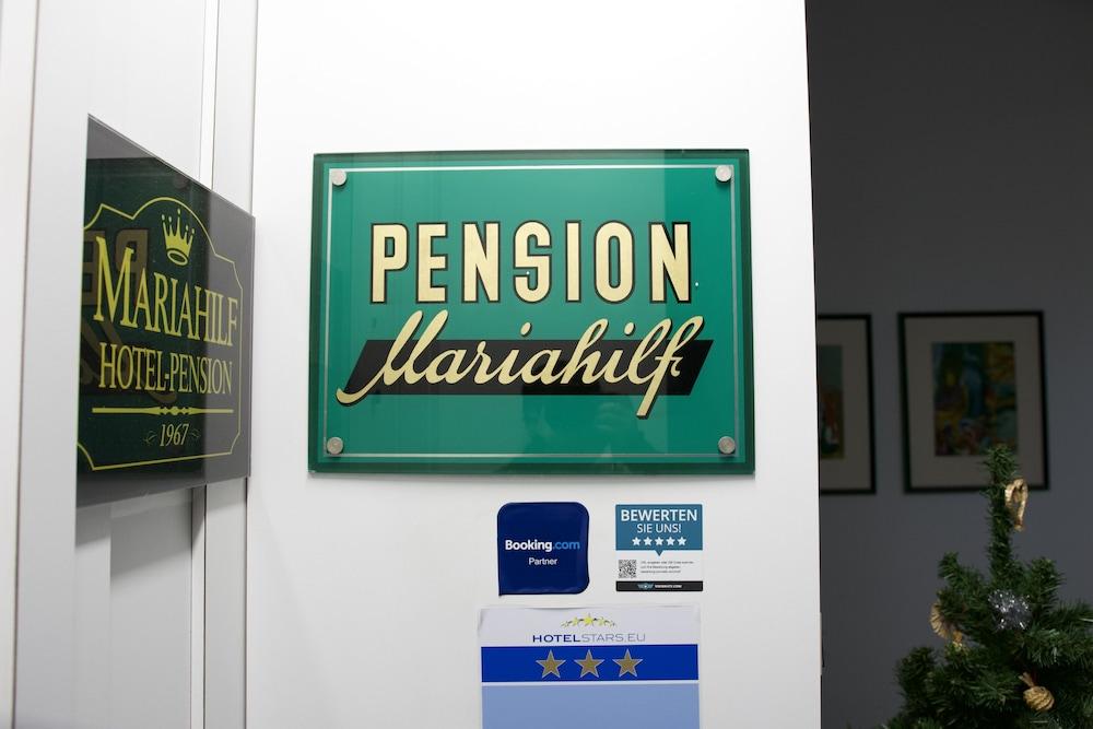 Pension Hotel Mariahilf Vienna Exterior photo